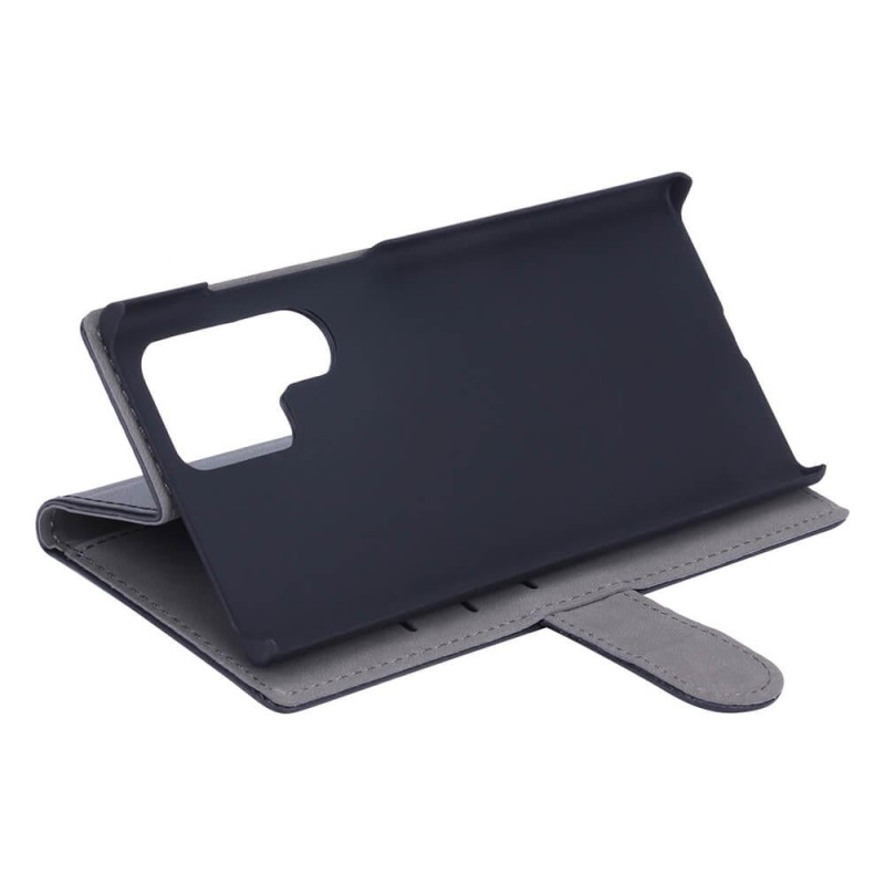 GEAR Walletcase Black for Samsung Galaxy S22 Ultra