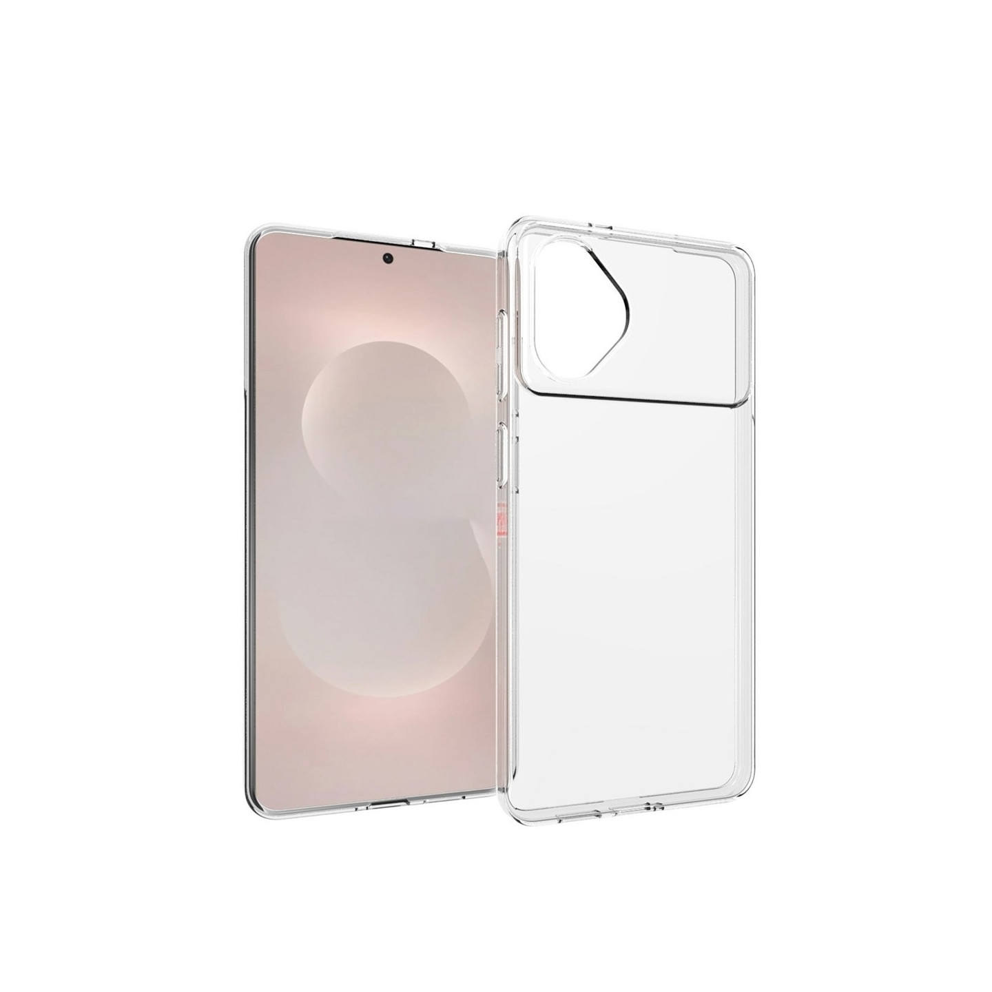 Samsung Galaxy S26 Edge -kuoren TPU-suojus takana