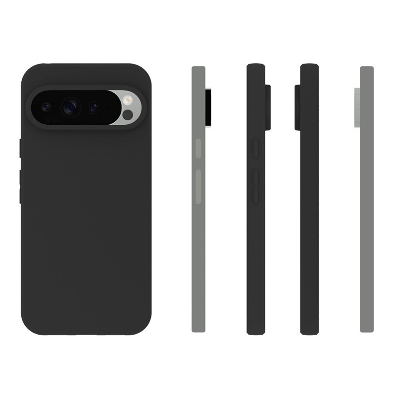 Google Pixel 10 Pro XL Kotelo  TPU-puhelinsuojus - Musta