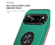 Till Pixel 10 Pro / Pixel 10 Skal Hybrid skal med Finger Ring - 