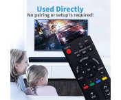 Fjärrkontroll Ersättning för N2QAYB000779 För Panasonic TV