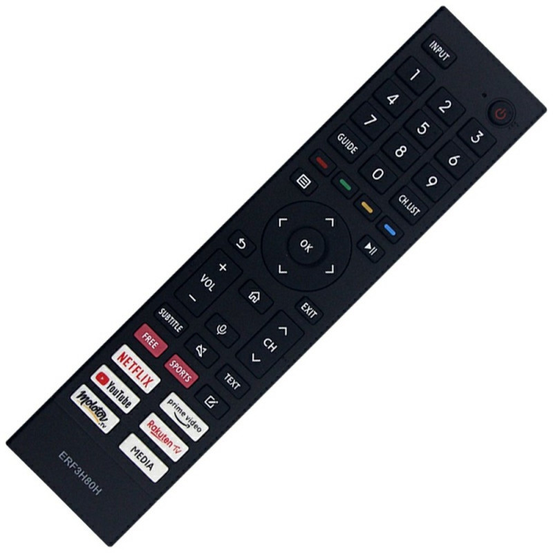 Remote Control Replacement ERF3H80H For Hisense TV