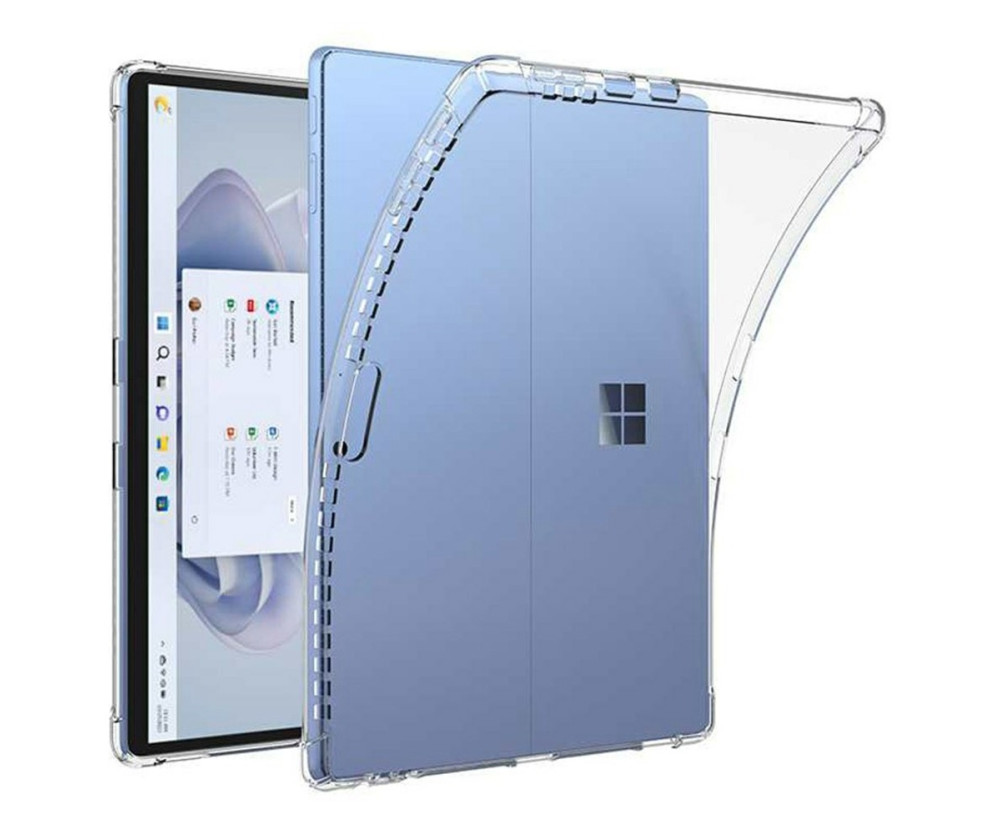 Genomskinligt fodral för Microsoft Surface Pro 7 6 5 4 stötsäkert TPU Skal