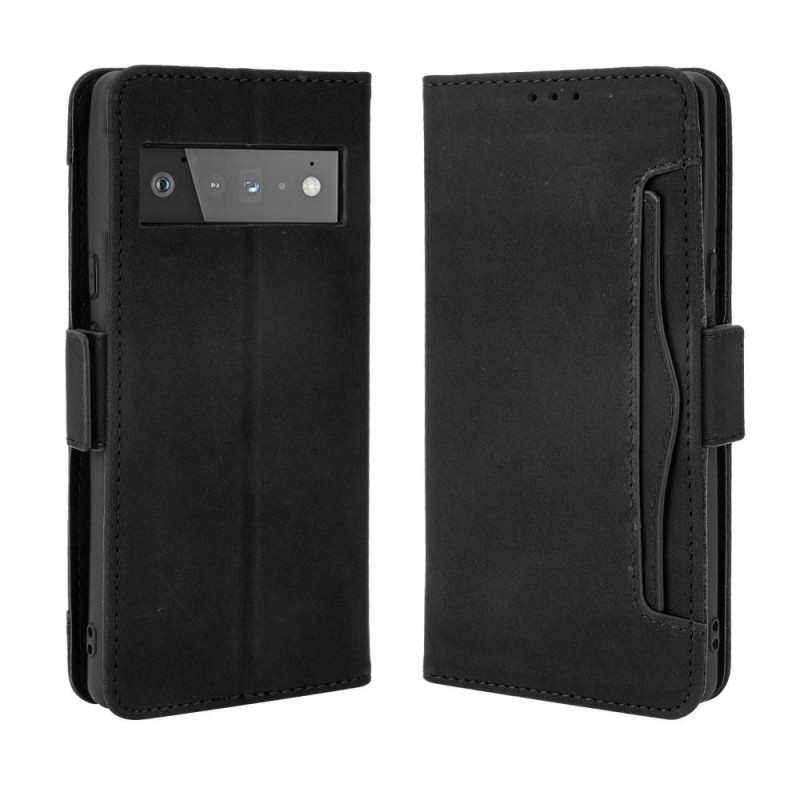 Google Pixel 6 Pro Lommebok - cover - Sort