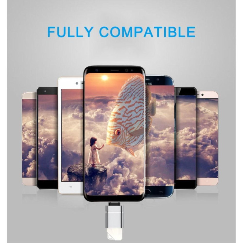 USB C til USB - adapter USB - C til USB 3.0 - adapter OTG til MacBook Pro MacBook Air iPad Pro og flere Type - C - enheder