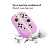 Kompatibelt med Nintendo Switch 2 Kontroll Fodral Skal Stötsäkert - Transparent