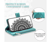 För Google Pixel 10 Pro XL plånboksfodral Fodral Skal Mandala blommönster