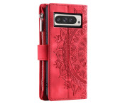 För Google Pixel 10 Pro XL plånboksfodral Fodral Skal Mandala blommönster