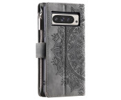 För Google Pixel 10 Pro XL plånboksfodral Fodral Skal Mandala blommönster