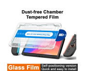 IMAK Skärmskydd Dammfri Härdat Glas Kompatibel med Nintendo Switch 2