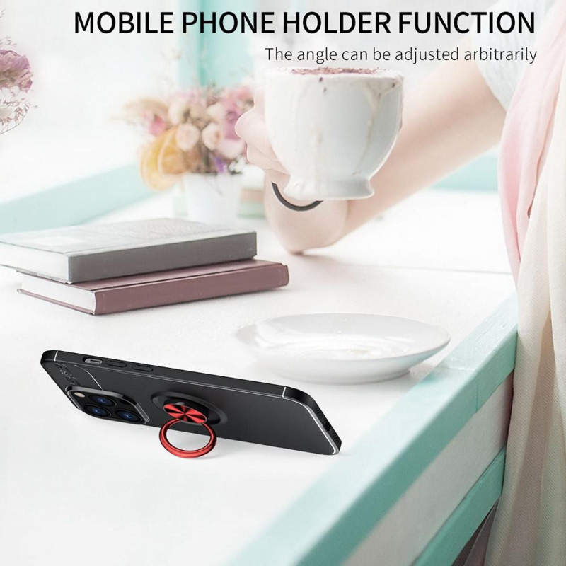 iPhone 13 Pro Max Hybrid Deksel Med Fingerring - Blå