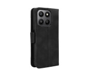 För Honor 400 Smart 5G Fodral Plånboksfodral Skal Telefonfodral Extra Kort - Svart