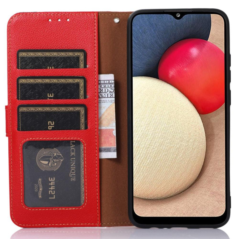 KHAZNEH Samsung Galaxy A73 5G Lommebok - cover - Rød