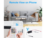 Övervakningskamera Trådlös WiFi Minikamera Rörelsedetektering HD 1080P DIY-knapp