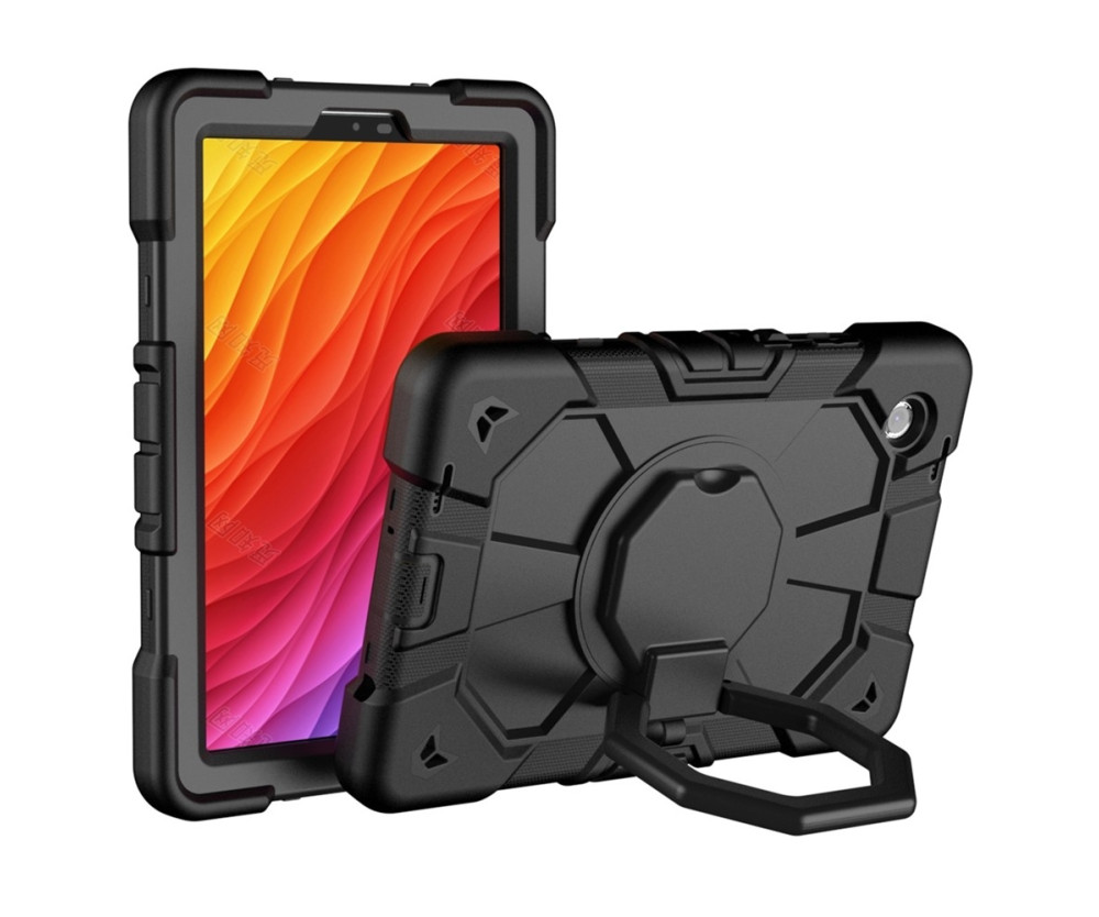 Till Samsung Galaxy Tab A11+ Heavy Duty Armor skal Black 