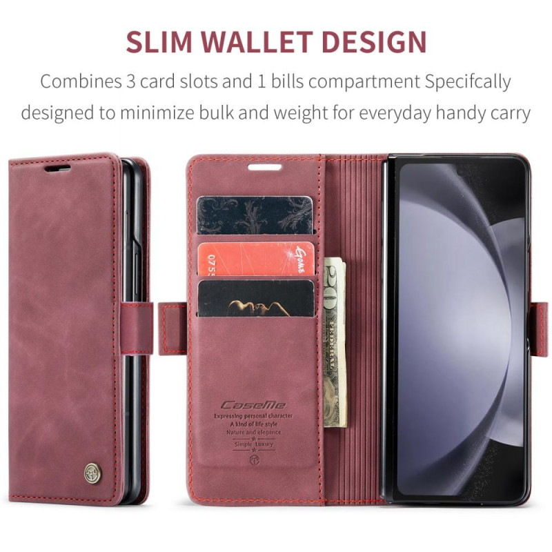 CASEME Samsung Galaxy Z Fold 5 Lommebok - deksel