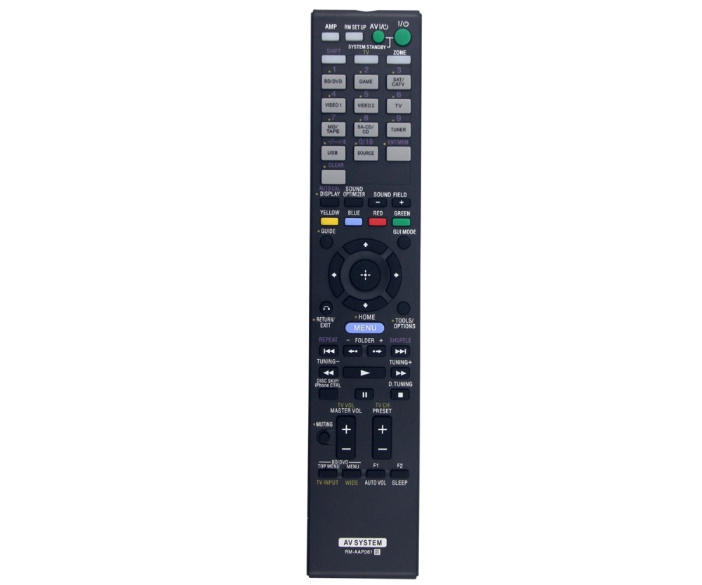 Fjärrkontroll Ersättning för RM-AAP061 För Sony DVD