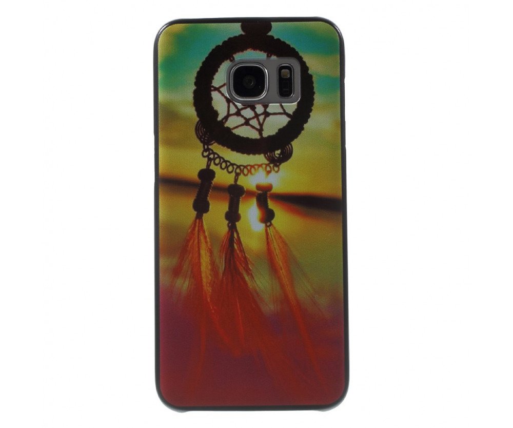 Samsung Galaxy S7 Edge Frosted Skal - Sunset Dream Catcher