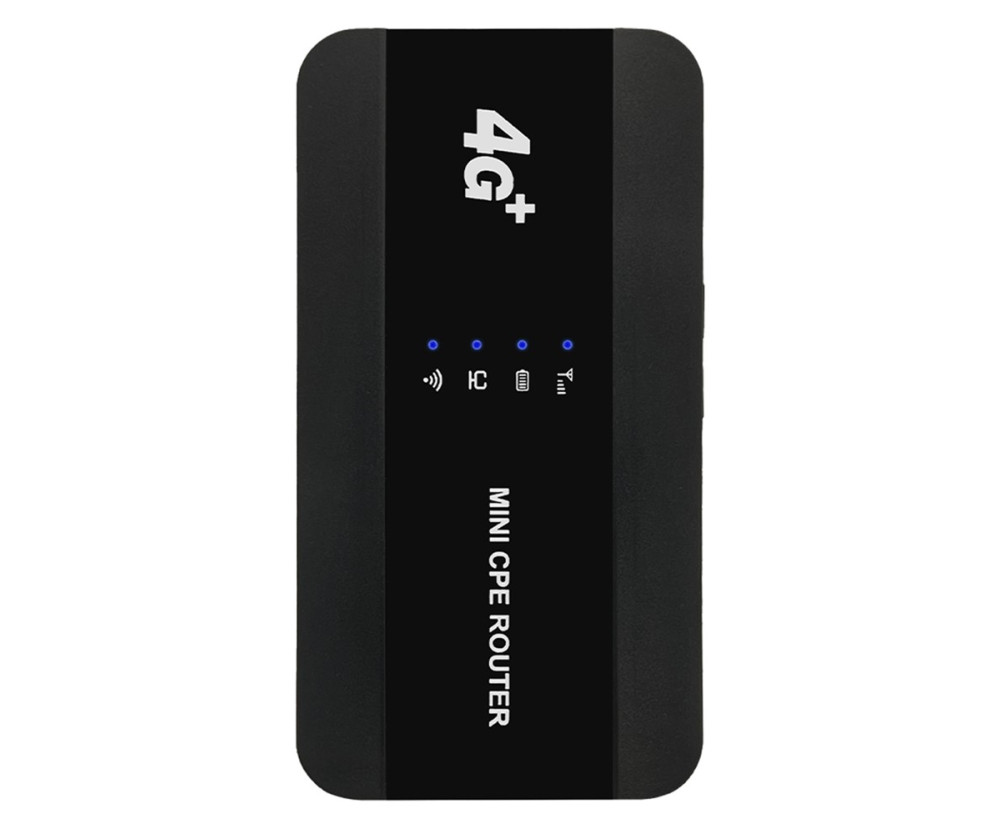 WiFi 6 Bärbar Trådlös Router 150Mbps 4G LTE CPE Routermodem med Ethernet-port