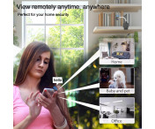 W7 Smart Övervakningskamera 4K 1080P nattseende tvåvägsljud WiFi Kamera