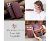 CASEME Plånboksfodral Xiaomi 15T - Röd