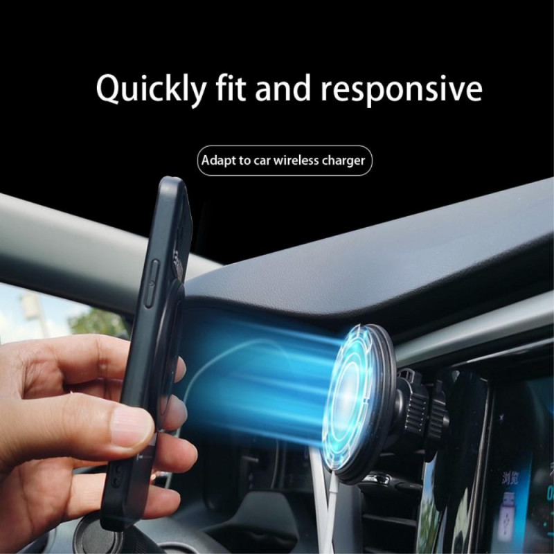 Magnetic Car Phone Holder Adhesive Lazy Grip - Black