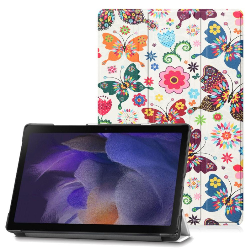 Tri - fold Stand Case for Samsung Galaxy Tab A8 10.5" (2021) - Butterflies