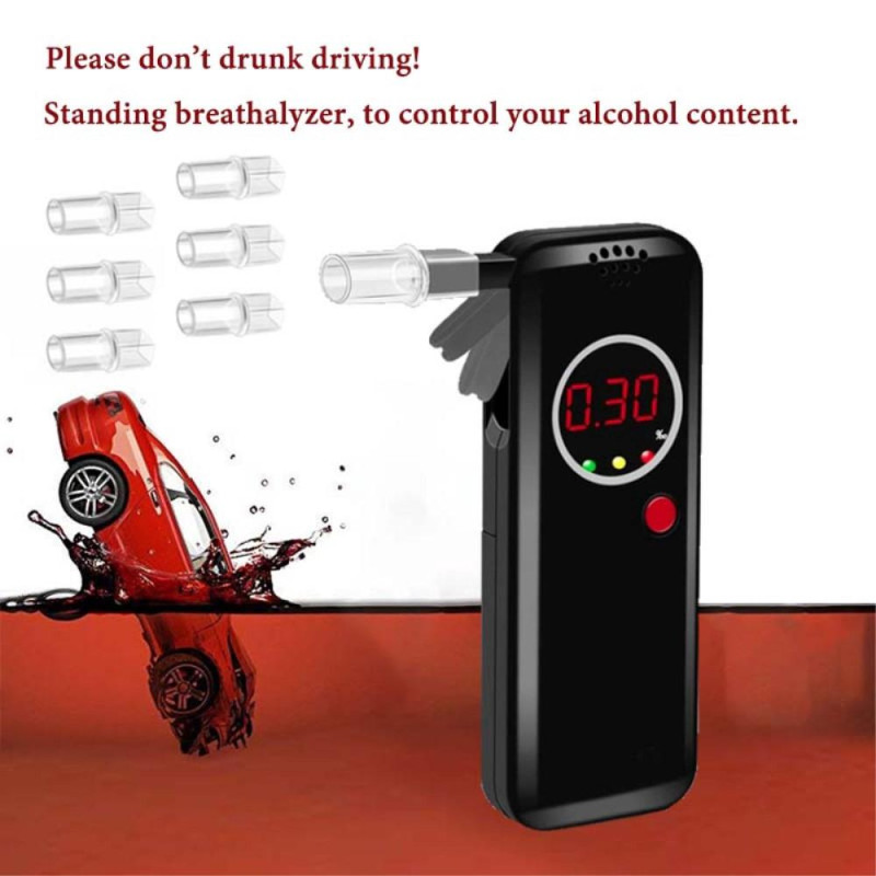 AD6000NS Breath Alcohol Tester Breathalyzer Alcohol Detector