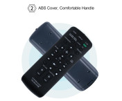 Fjärrkontroll Ersättning för RM-AMU009 För Sony Audio System