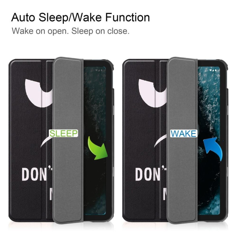 Tablettiteline Slim Fit - suojus Nokia T20:lle - Nebula