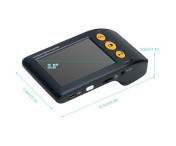 3,5 tums elektroniskt visuellt hjälpmedel 2-25x förstoringsglas för nedsatt syn