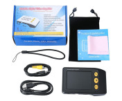 3,5 tums elektroniskt visuellt hjälpmedel 2-25x förstoringsglas för nedsatt syn