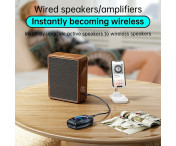 Bluetooth 5.4-ljudmottagare/sändare 2-i-1-adapter för trådlös ljudströmning