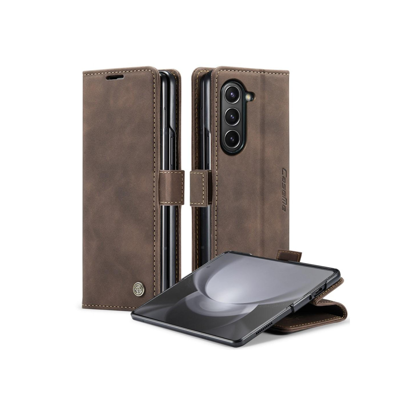 CASEME Samsung Galaxy Z Fold 5 Lommebok - deksel