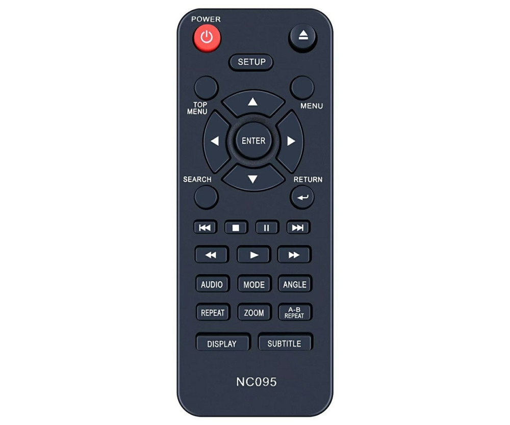 Fjärrkontroll Ersättning för NC095 För Sanyo DVD Spelare