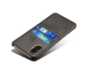 KSQ Till iPhone 17 Skal med kortplats - Svart