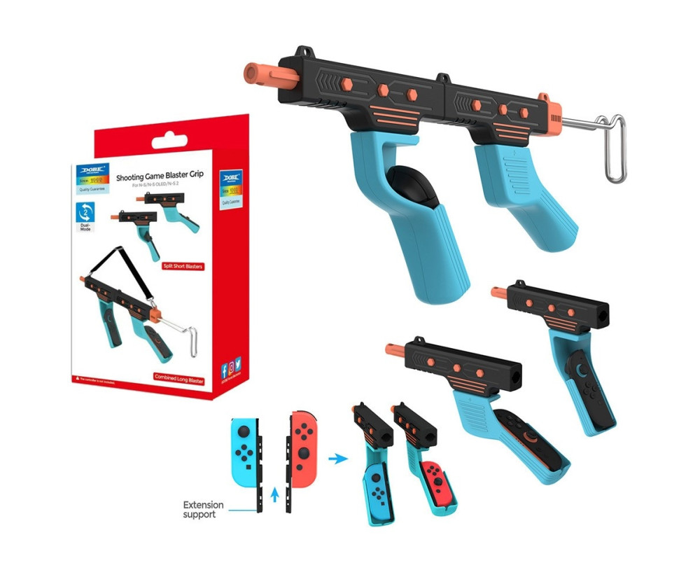 Spelkontroll Pistolgrepp kompatibelt med Nintendo Switch 2 Switch Switch OLED