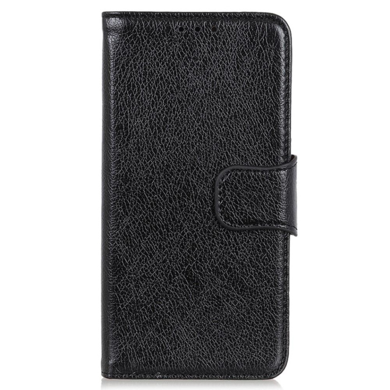 Textured Split Wallet Case to Sony Xperia Pro - I - Black