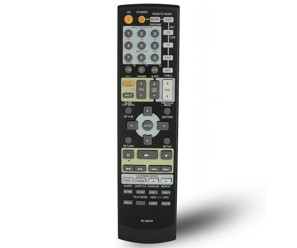 Fjärrkontroll Ersättning RC-607M För Onkyo Förstärkare