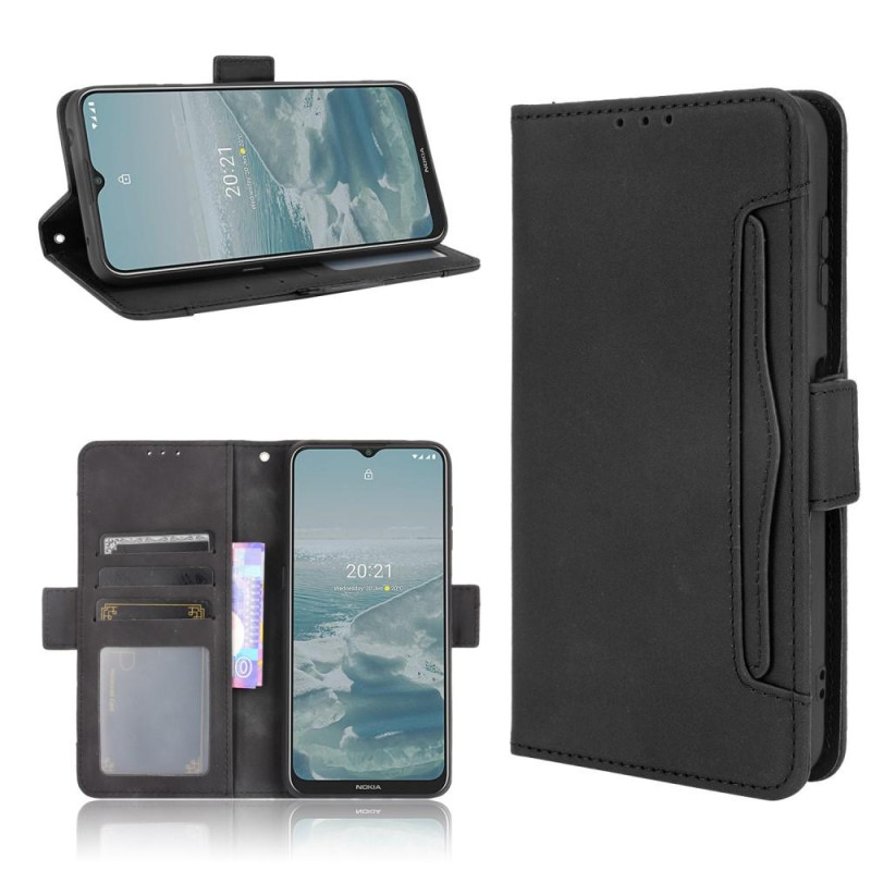 Wallet Stand Flip Phone Case for Nokia G10 / Nokia G20 - Black