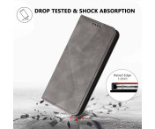 Plånboksfodral för Samsung Galaxy A17 / Galaxy A26 - Grå