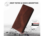 Plånboksfodral för Samsung Galaxy A17 / Galaxy A26 - Brun