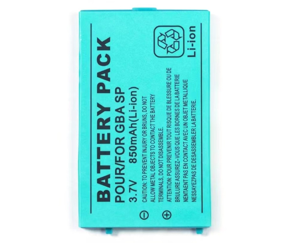 Batteri För Nintendo Game Boy Advance SP 3.7V 850mAh Li-ion