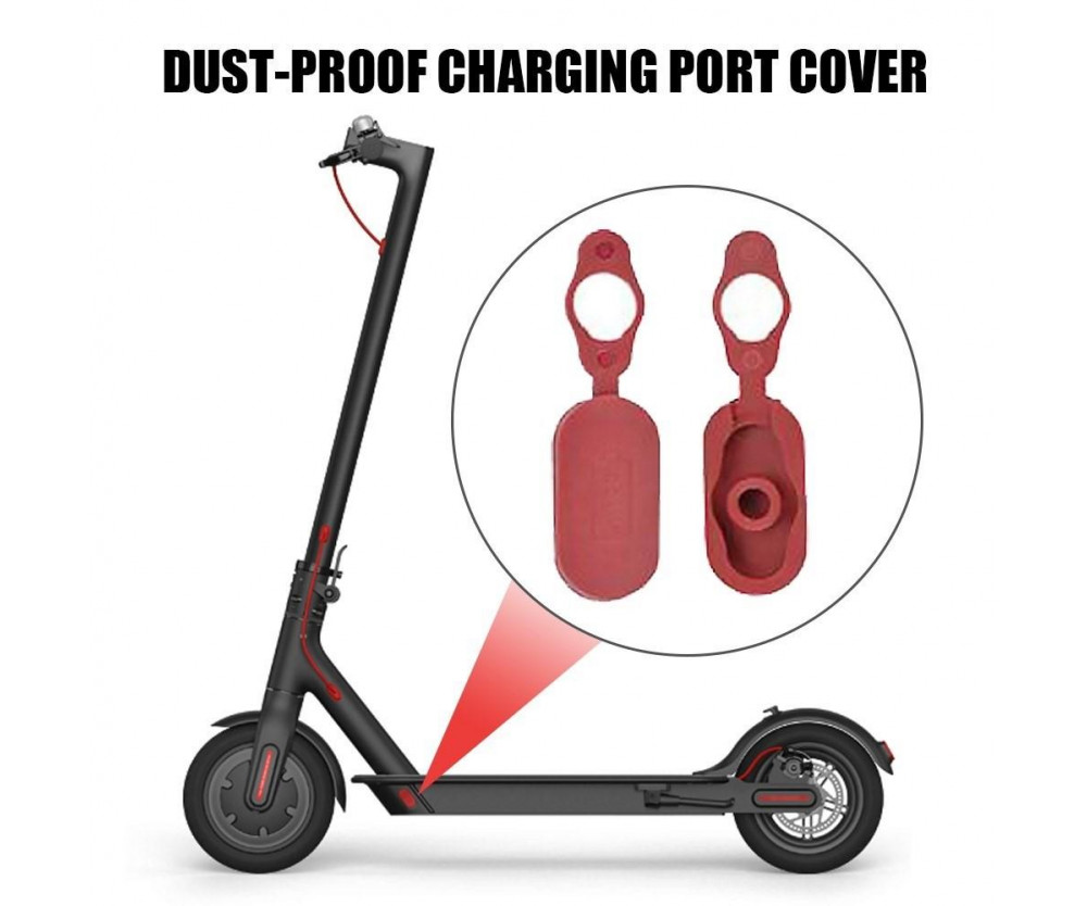 Gummi Dust cover laddnings port till Xiaomi Mijia M365