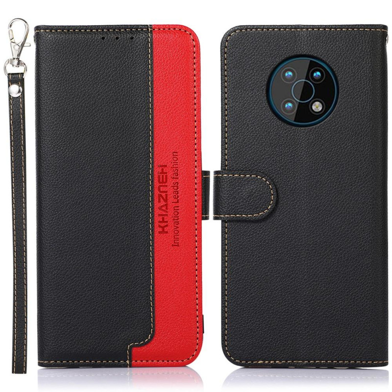 KHAZNEH Phone Cover for Nokia G50 - Black/Red