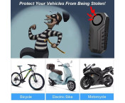 Trådlöst Alarmsystem Motorcykel Moped mm med Fjärrkontroll Vattentät stöldskydd