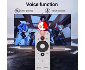 Fjärrkontroll Ersättning för Onn Android TV 4K UHD Box Voice Remote