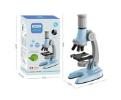 Mikroskop 100X / 600X / 1200X Förstoring Vetenskap Biologisk Experiment