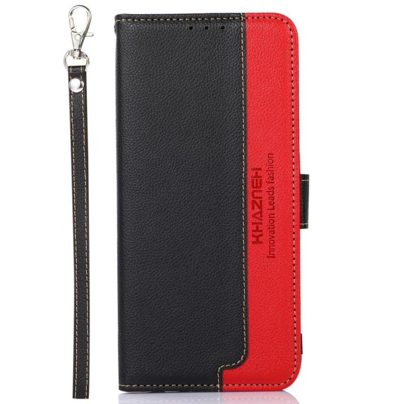 KHAZNEH Phone Cover for Nokia G50 - Black/Red