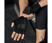 Unisex Pull-ups Fitness Sport Handskar Halkfria Halvfingerhandskar